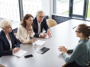 richtige Körpersprache im Bewerbungsgespräch